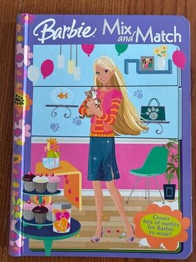 Barbie Mix and Match 00’s dress up book